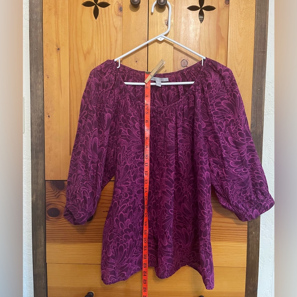 Old Navy peasant blouse size L